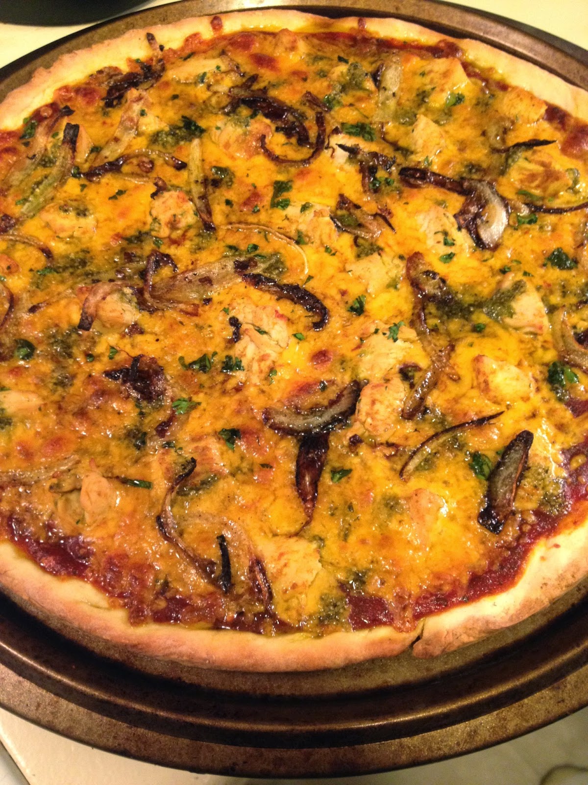 Indian Curry Pizza